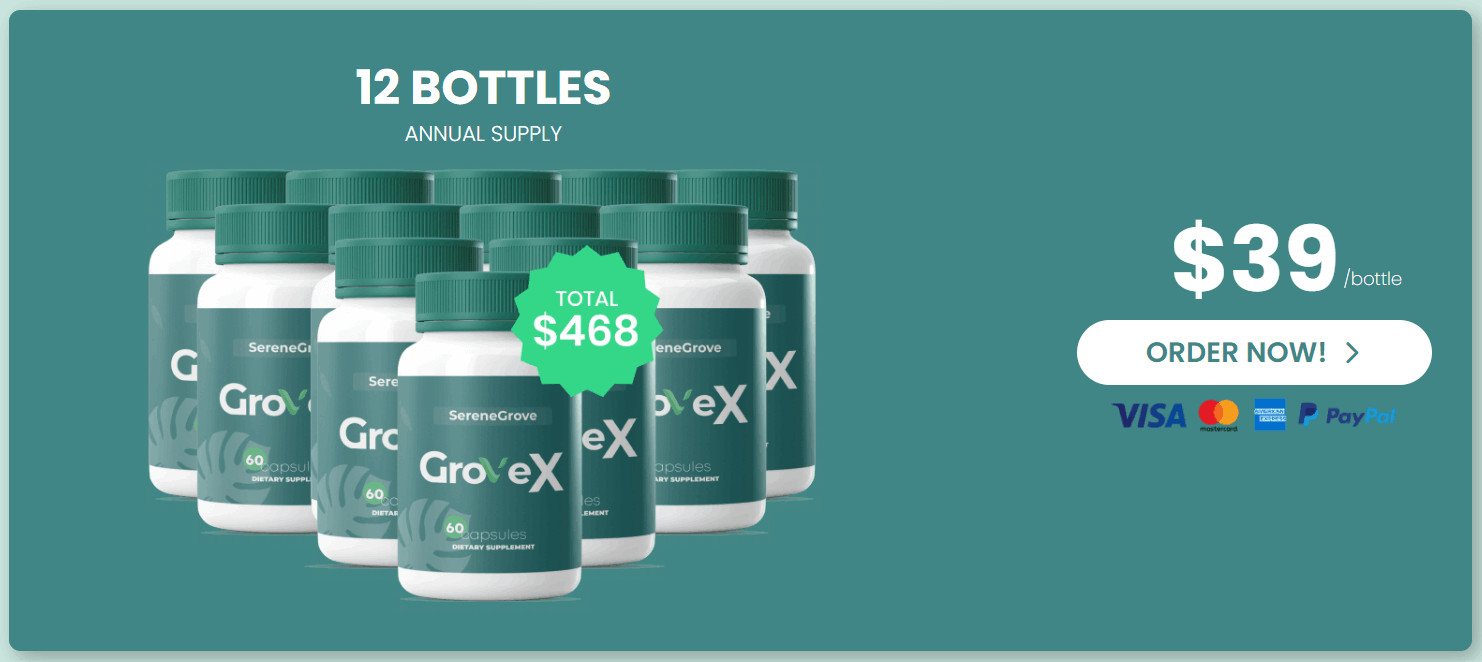 GroveX 12 Bottles